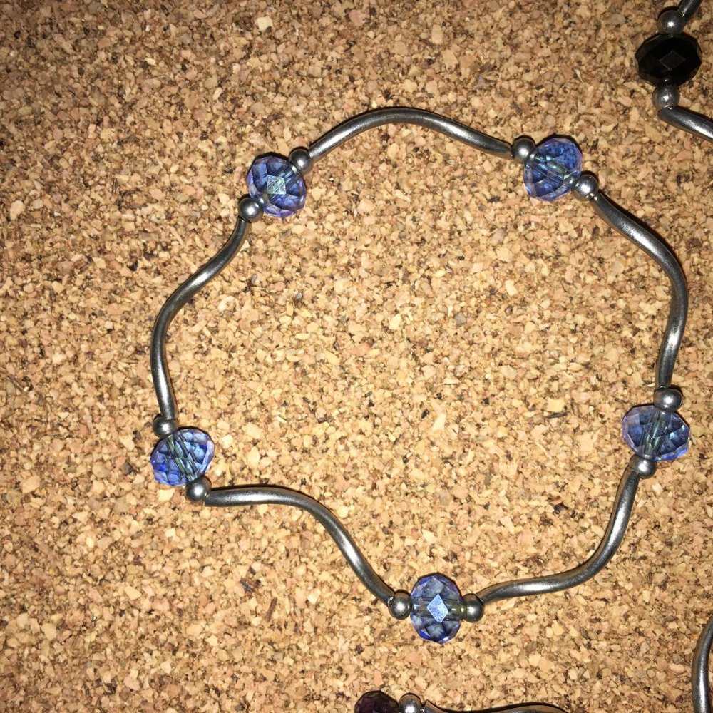Set of 4 Stackable Bracelets - Picture 2 of 8